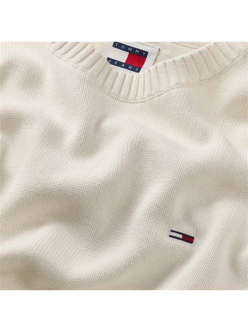 maglia Tommy Jeans | DM0DM18370YBH BIANCO